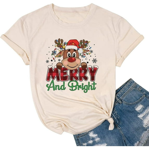 Vintage Christmas T-Shirt – Retro Holiday Graphic Tee, Cozy Festive Christmas Vibes