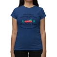 thumbnail image 1 of Vintage Christmas Tree Truck Tee T-shirt Women's, 1 of 1