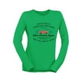 thumbnail image 1 of Vintage Christmas Tree Truck Women's Long Sleeve, 1 of 4