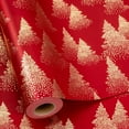 thumbnail image 1 of Vintage Christmas Wrapping Paper, Christmas Toile Wrapping Paper Vintage Inspired Red with Classic Santa, Deer Design for Holiday, Gift Packaging, Winter Celebrations, 1 of 6