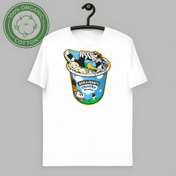 Vintage Chunky Dunky Pint T-Shirt Matching SB Dunk Low Ben & Jerry's Chunky Dunky -Black-TH65460