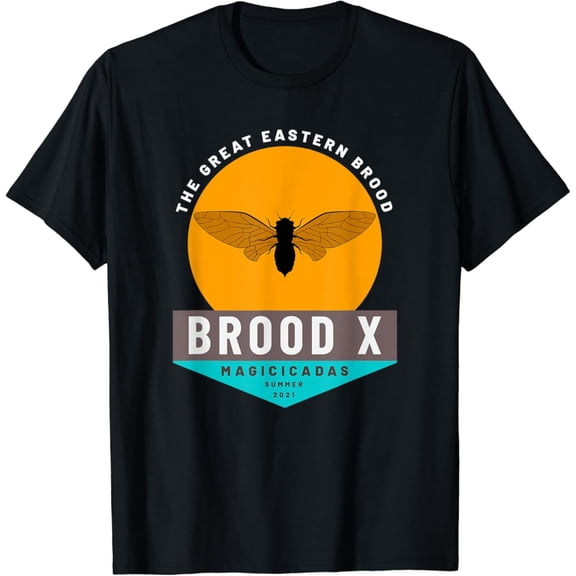Vintage Cicada Brood X Bugs / Eastern Reemergence Insects 17 Years T-Shirt S-5XL - Trending Birrthday Tee Gifts Vintage Tee -Birthday Gifts