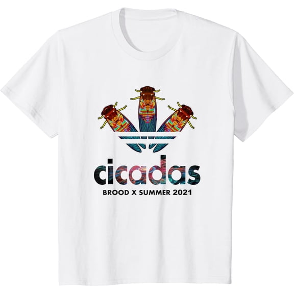 Vintage Cicada Summer Brood X Magicicada 2021 USA Tee T-Shirt S-5XL - Trending Birrthday Tee Gifts Vintage Tee -Birthday Gifts