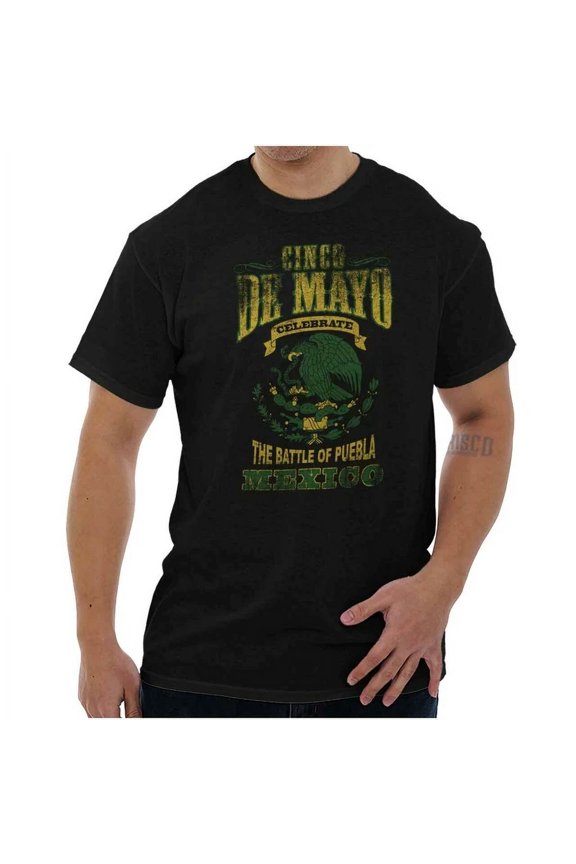 Vintage Cinco De Mayo Mexico Flag Battle Of Puebla Womens Or Mens Crewneck T Shirt Teehot Trending Birthday Gifts