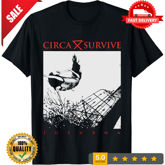 Vintage Circa Survive Juturna Album Cover T-shirt, size S-5XL, ULTRA LIMITED-TH74263