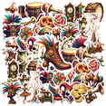 thumbnail image 1 of Vintage Circus Carnival Stickers, Waterproof Circus Carnival Sticker for Water Bottle Laptop Phone Cases Planner Skateboard Luggage Helmet Party Favor Decor, Ideal for Adults Teens Teacher Rewards, 1 of 9
