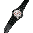 thumbnail image 1 of Vintage Citizen Automatic 21 Jewels White Dial Day/Date Black Rotating Bezel Japanese Wrist Watch, 1 of 2