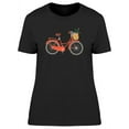 thumbnail image 1 of Vintage City Red Bicycle T-Shirt Women -Image by Shutterstock, Female x-Large, 1 of 2