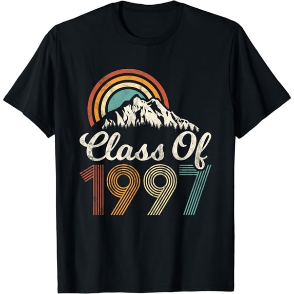 Vintage Class Of 1997 High School College Reunion Distressed T-Shirt