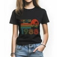 thumbnail image 1 of Vintage Classic 1988 T-Shirt, Stylish Birthday Shirt for Women, Perfect Gift for Retro Lovers, 1 of 4