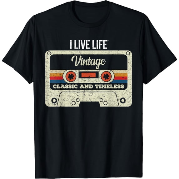 Vintage Classic And Timeless Retro Cassette Tape T-Shirt
