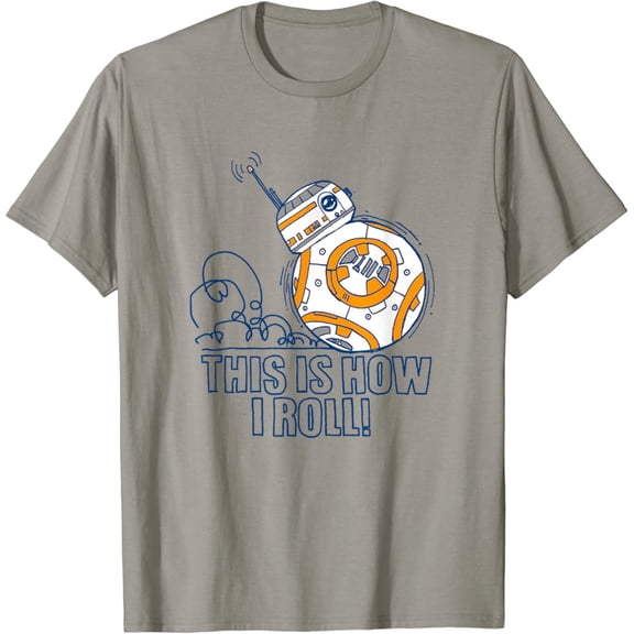 Vintage Classic BB-8 This Is How I Roll Vintage Doodle T-Shirt S-5XL - Trending Birrthday Tee Gifts Vintage Tee -Birthday Gifts