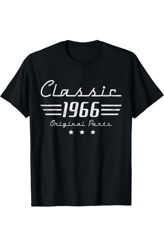 Vintage Classic Car 1966 60Th Birthday Gifts Men 60 Year Old Shirt S-5XL Shirt