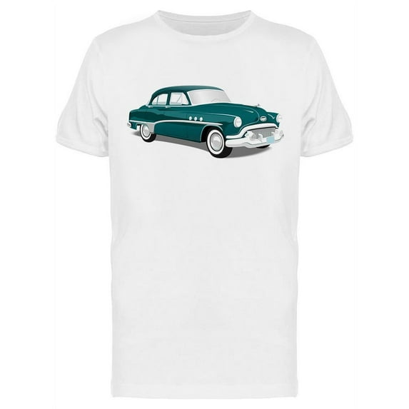 Vintage Classic Car Graphic T-Shirt Men -Image by Shutterstock, Male Small