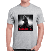 DESIGNIUM Vintage Classic Movie Godzilla Shirt Old School Throwback Rare T Shirt