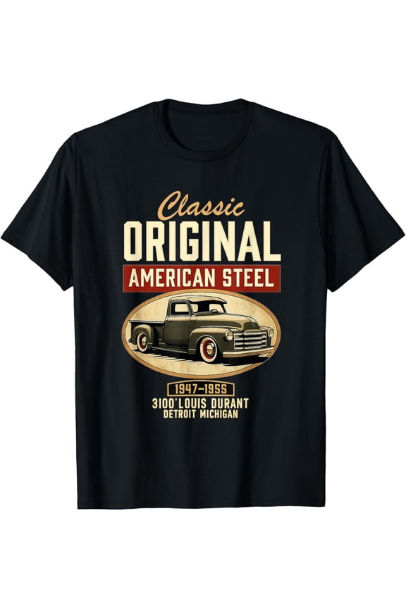 Vintage Classic Original American Old Pickup Truck 1940S Car T-Shirt Unisex S-5XL Hot Trending Shirt, Vintage Birthday Gift