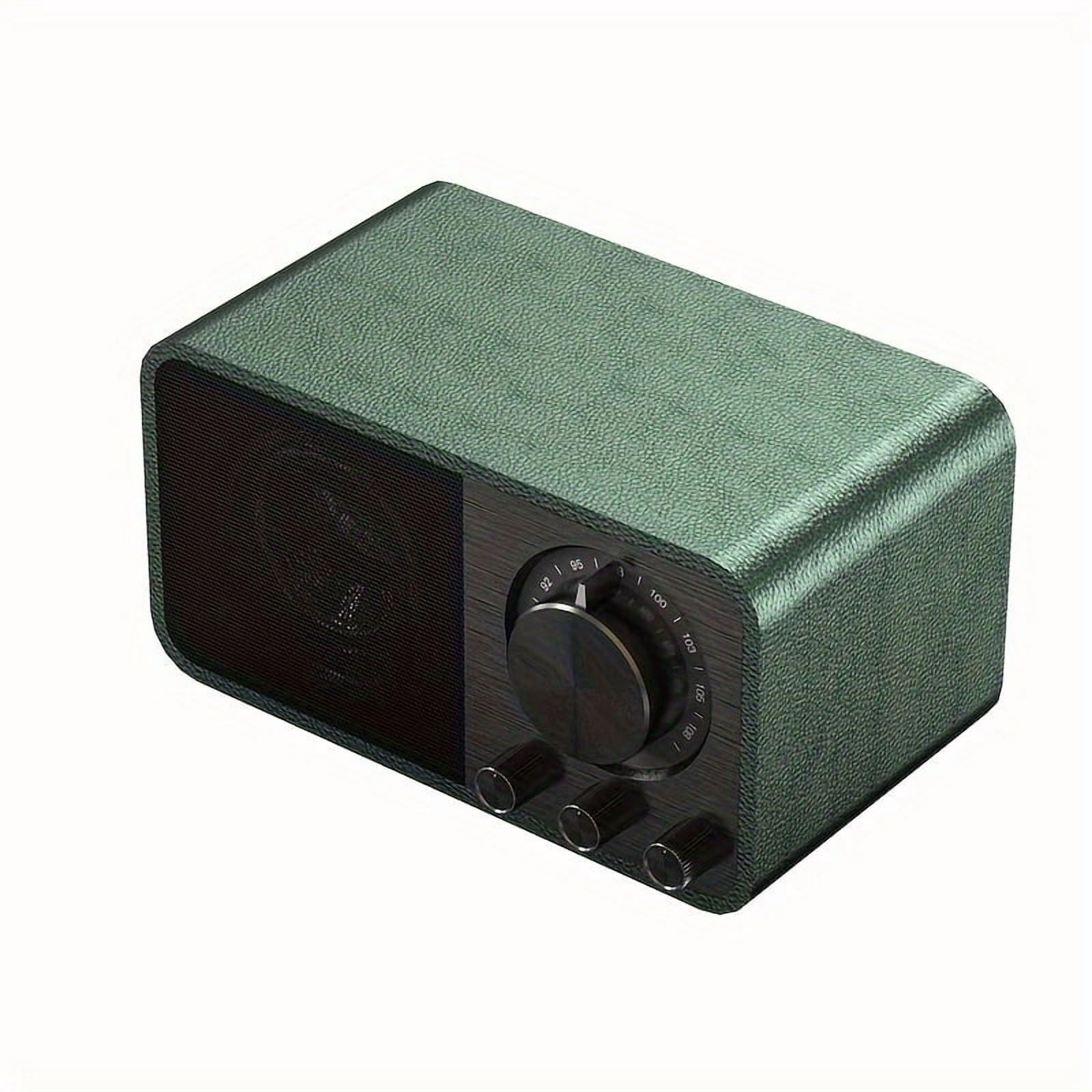 Vintage Classic Speaker Stereo Surround Super Bass Subwoofer AUX FM ...