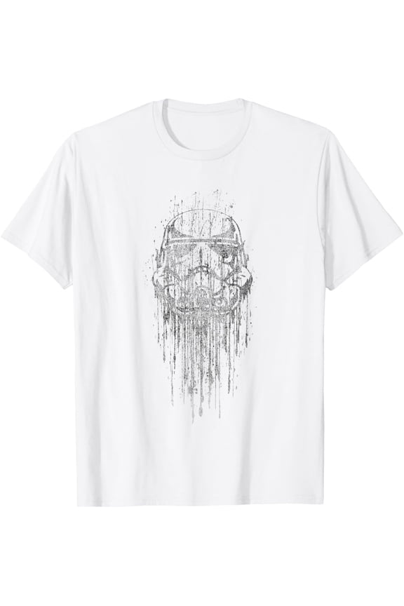 Vintage Classic Stormtrooper Dripping Face Logo Distressed T-Shirt S-5Xl - Trending Birrthday Tee Gifts Vintage Tee -Birthday Gifts, Vintage Birthday Gift
