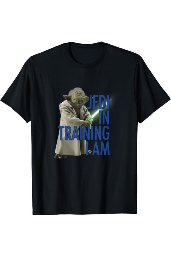 Vintage Classic Yoda Jedi In Training I Am T-Shirt S-5XL - Trending Birrthday Tee Gifts Vintage Tee -Birthday Gifts