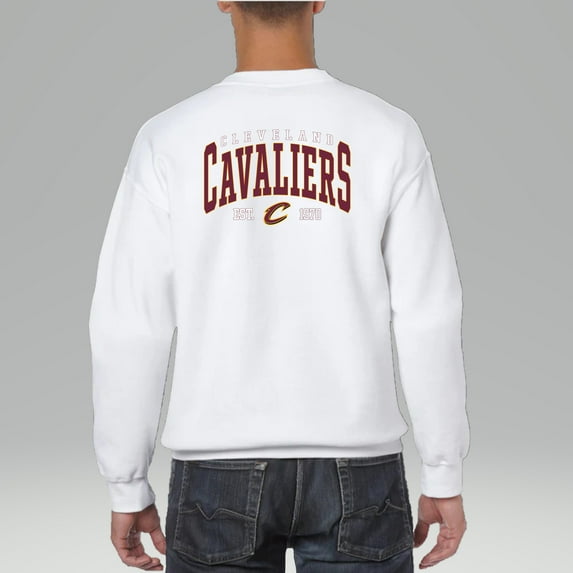 Vintage Cleveland basketball Cavalier graphic SWEATSHIRT, for men & women, up to size 5XL.