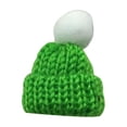 thumbnail image 1 of Vintage Cloche Hat for Women 1920s Felt Bell Shape Dressy Hat Mini Fun Knitted Little Hat DIY Doll Toy Accessories Woolen Hat Finger Decoration Hat, 1 of 3