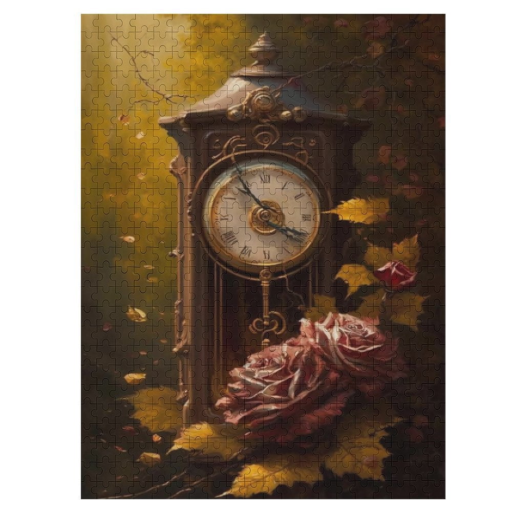 Vintage Clocks Jigsaw Puzzles Adults 500 Piece Family Decoration ...