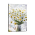 thumbnail image 1 of Vintage Coastal Daisy Flowers Artwork: Adds Charm to Any Rustic Décor - Perfect for Bathroom, Bedroom or Office, Size 12x16., 1 of 7