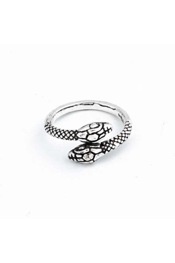 Vintage Cobra Ring: High-Quality Alloy Fashion Ring, Animal Zodiac Design, Electroplated Finish for Women