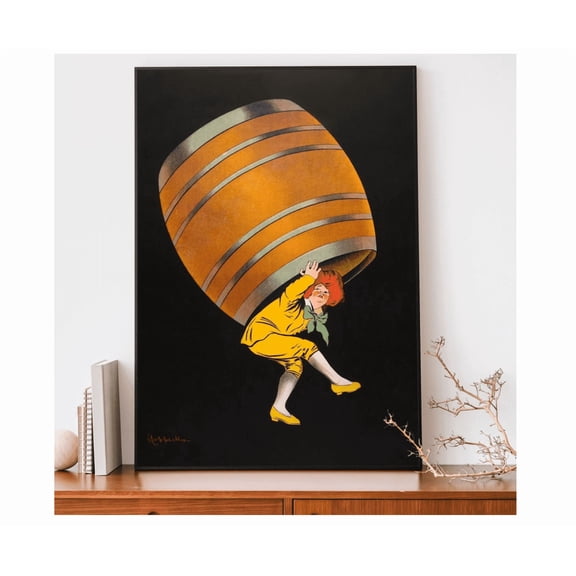 Vintage Cognac Pellisson Leonetto Cappiello Poster Art Nouveau French Print Retro Alcohol Advertisement