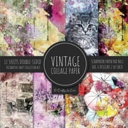 Vintage Collage Paper for Scrapbooking Ephemera Paper for Crafts and Printmaking Cardmaking, Paperback