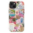thumbnail image 1 of Vintage Collage Phone Case, Retro Aesthetic iPhone Cover, Unique Artistic Protective Case for iPhone 17 16 15 14 13 12 11 Pro Max Plus Mini, 1 of 6
