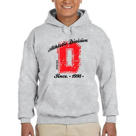 Vintage College Denver Hoodie Men -Image by Shutterstock, Male 4X-Large