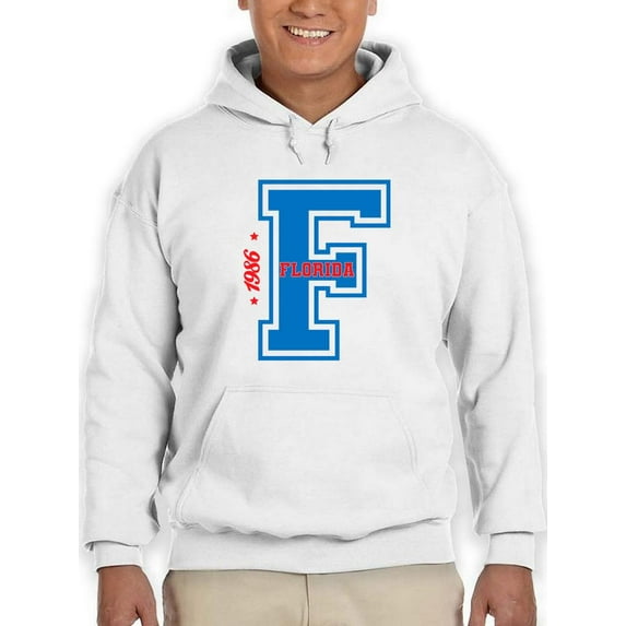 Vintage College Florida  Hoodie Men -Image by Shutterstock, Male 3X-Large