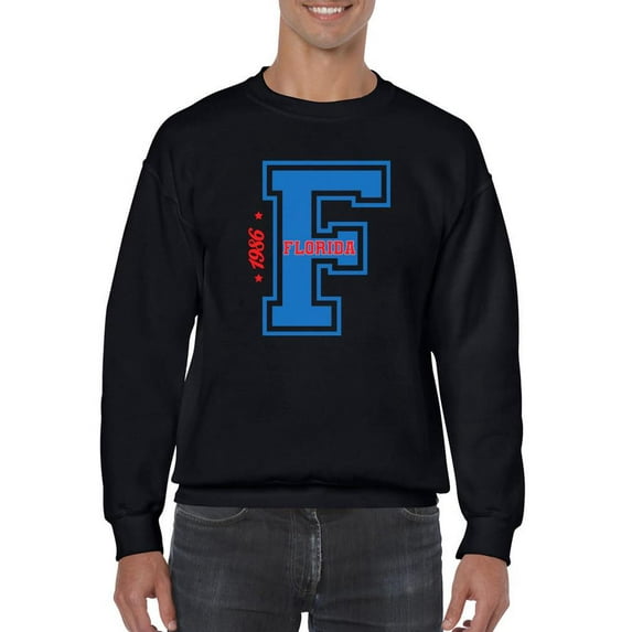 Vintage College Florida Sweatshirt Men -Image by Shutterstock, Male 5X-Large