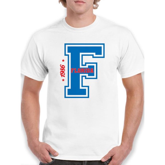 Vintage College Florida  T-Shirt Men -Image by Shutterstock, Male x-Large
