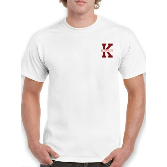Vintage College Kansas T-Shirt Men -Image by Shutterstock, Male XX-Large
