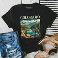 thumbnail image 1 of Vintage Colorado State Wilderness T-Shirt, Alpine Lake Tee and Rocky Mountains Keepsake Souvenir, 1 of 8