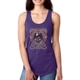 thumbnail image 1 of Vintage Colorful Rock Art Racerback Tank Women -Image by Shutterstock, Female Large, 1 of 4
