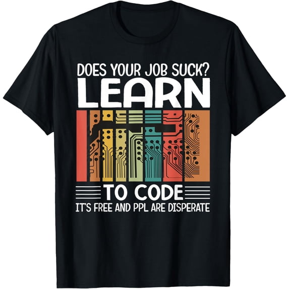 Vintage Computer Developer Coder funny Software Engineer T-Shirt