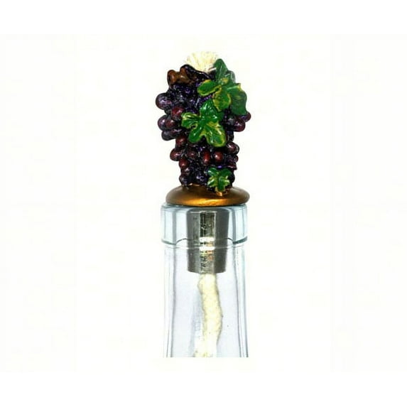 Vintage Concepts VCWLPGVTP Grapevine Pewter Tall Winelight Painted