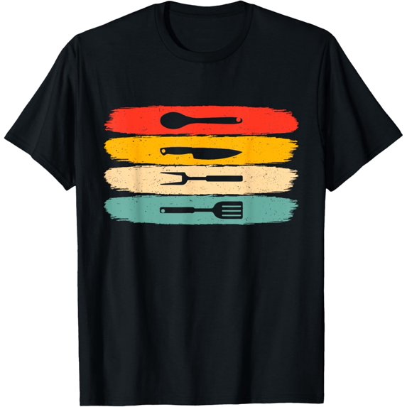 Vintage Cook Cooking Design For Chef Men Women T-Shirt