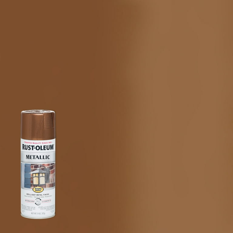 ODJ CHIEN66 Vintage Copper, Rust-Oleum Stops Rust Metallic Paint-248637