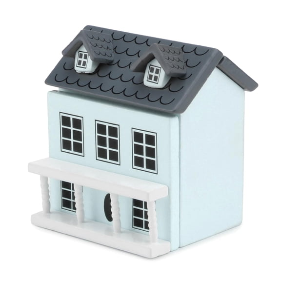 Vintage Cottage Model for Children Retro House Shape Cottage Figurine Desktop Perfect for Home or
