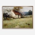 Rustic Outside Spring Pictures Vintage Cottage Spring Wall Art Print, Rustic Country Landscape Decor ...