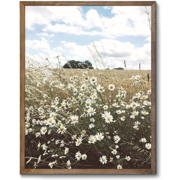 Vintage Cottage Wall Art, Landscape Wall Art Prints, Old Cottages Countryside Landscape Wall Art, 8" X 10" Unframed Canvas Prints Decorations for Living Room Home Farmhouse Bathroom Decor