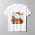 thumbnail image 1 of Vintage Country Fall Pumpkin Graphic Tee, Women It's Fall Y'all Leopard Plaid Print Lightweight Short Sleeve Top, Cute Autumn Thanksgiving Holiday Gift Shirt, 1 of 7