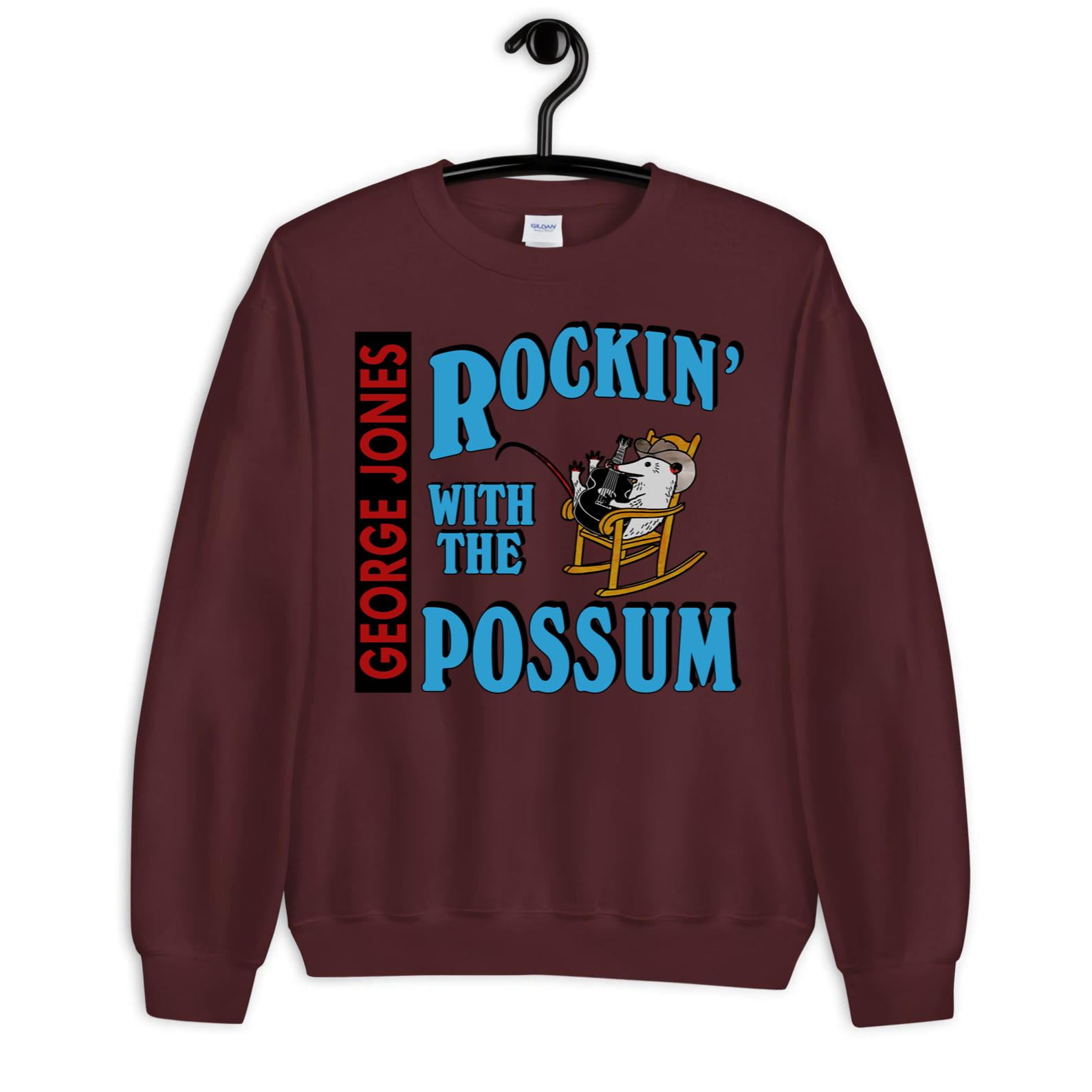 Pack Of 2 Vintage Retro Possum Pop Art Stickers - Die Cut Vinyl, 3 Inches, High Quality Decal