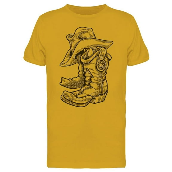 Vintage Country T-Shirt Men -Image by Shutterstock, Male Small