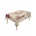 thumbnail image 1 of Vintage Country Table Cloth, Waterproof Tablecloth for Rectangle Tables, Vintage Rustic Texas Stars Plants Branch Reusable Washable Fabric Table Cover for Restaurant Kitchen Dining Tables 60"x120", 1 of 9