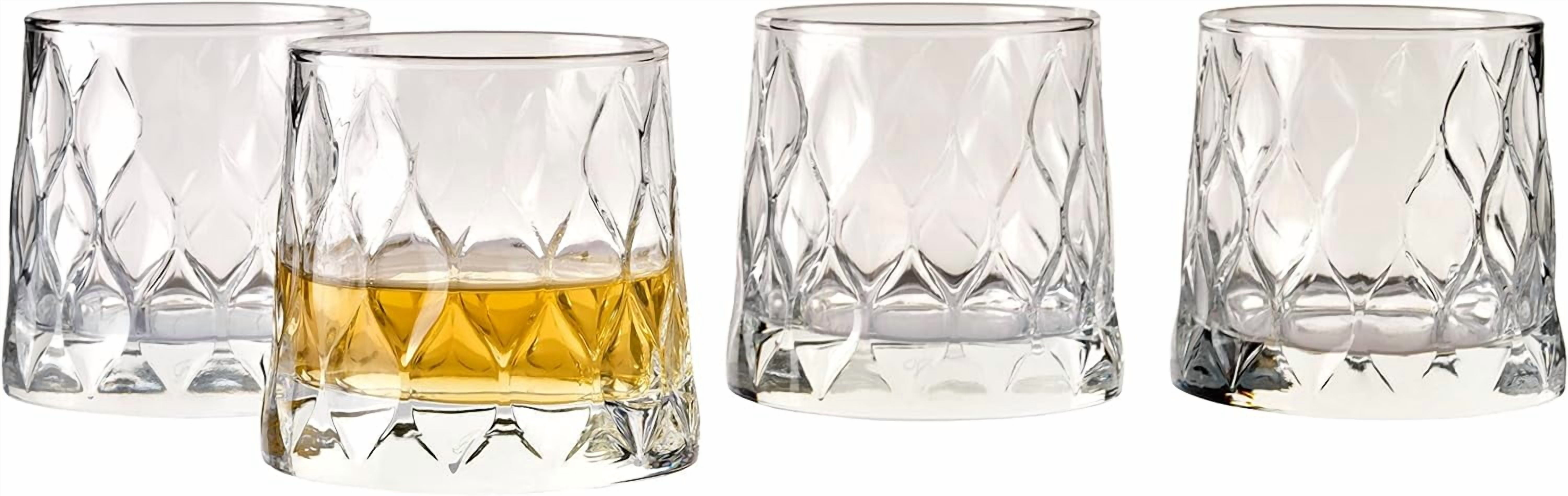 Vintage Coupe Glasses Set Of 4 - Exclusive Champagne, Cocktail, Martini, Wine Glasses - Long Stem Glassware - 8.8 oz - Perfect for Parties, Gifts, Housewarming, Weddings,Aniversary